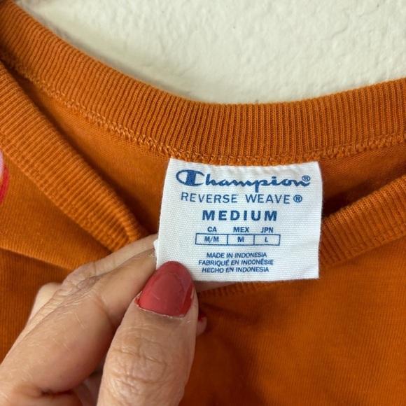 Champion All over print crop top Size M - Picture 5 of 8